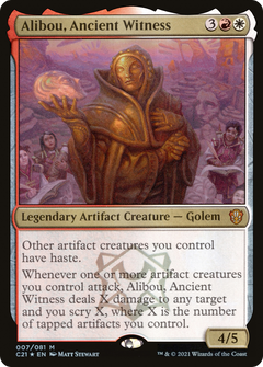 Alibou, Ancient Witness [Commander 2021]-1