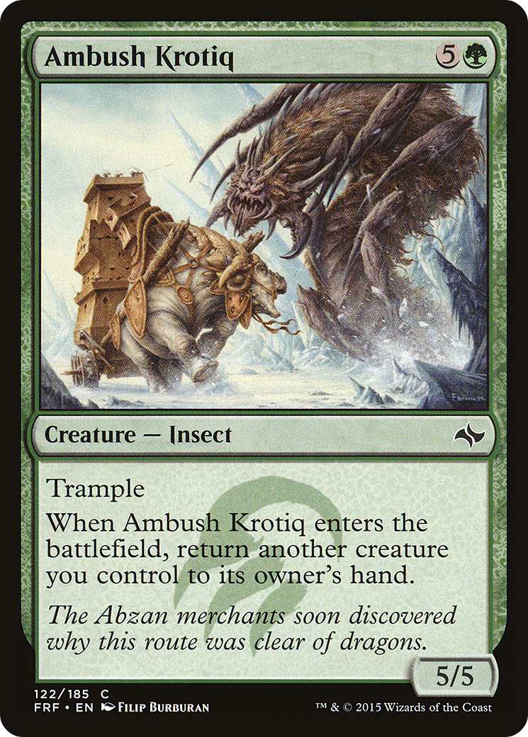 Ambush Krotiq [Fate Reforged]-1