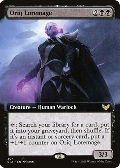 Oriq Loremage (Extended Art) [Strixhaven: School of Mages]-1