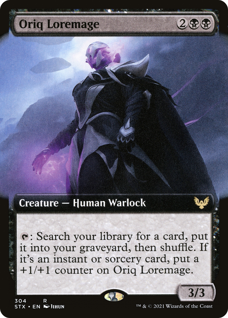 Oriq Loremage (Extended Art) [Strixhaven: School of Mages]-1