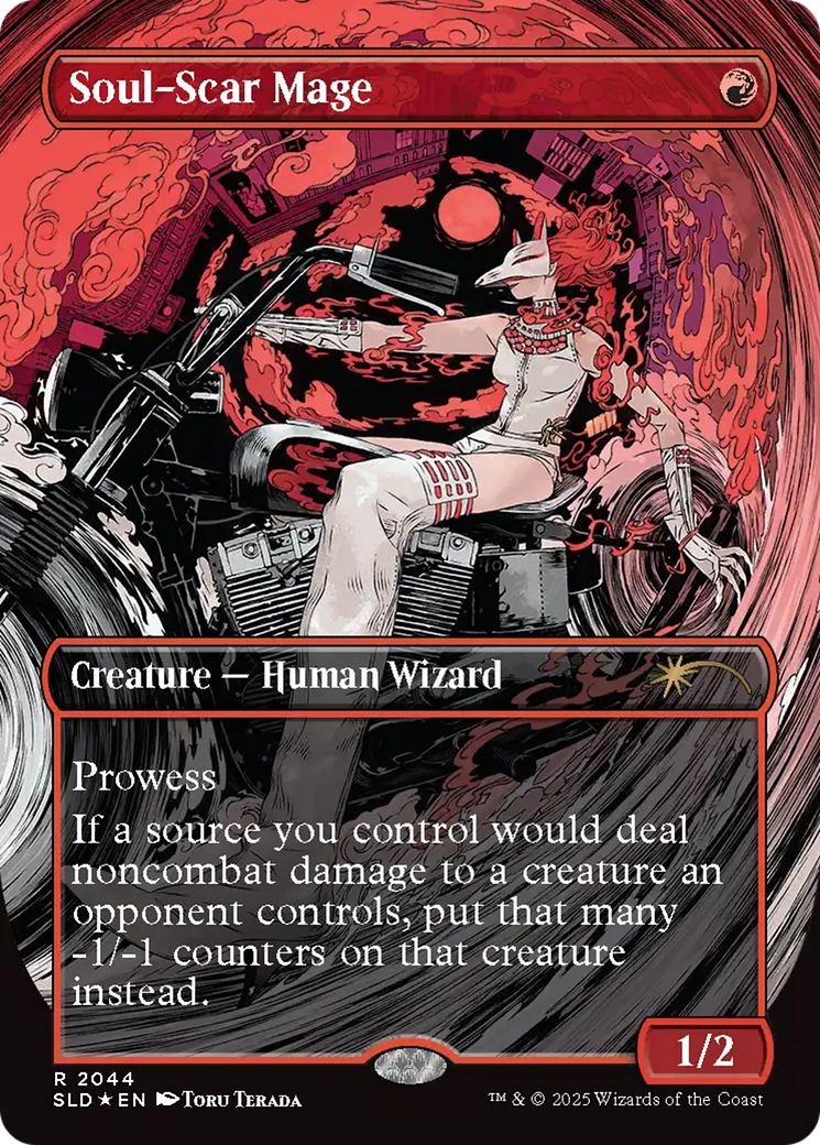Soul-Scar Mage (2044) (Raised Foil) [Secret Lair Drop Series]-1
