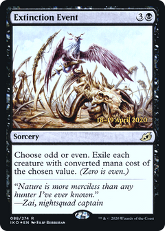 Extinction Event [Ikoria: Lair of Behemoths Prerelease Promos]-1