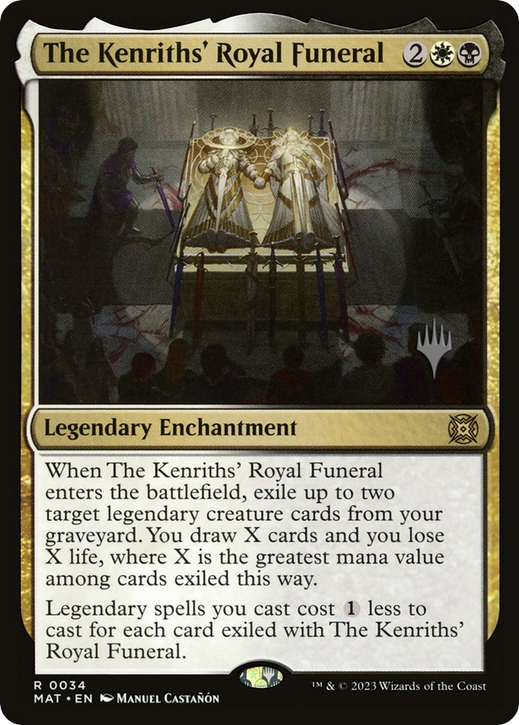 The Kenriths' Royal Funeral (Promo Pack) [Murders at Karlov Manor Promos]-1