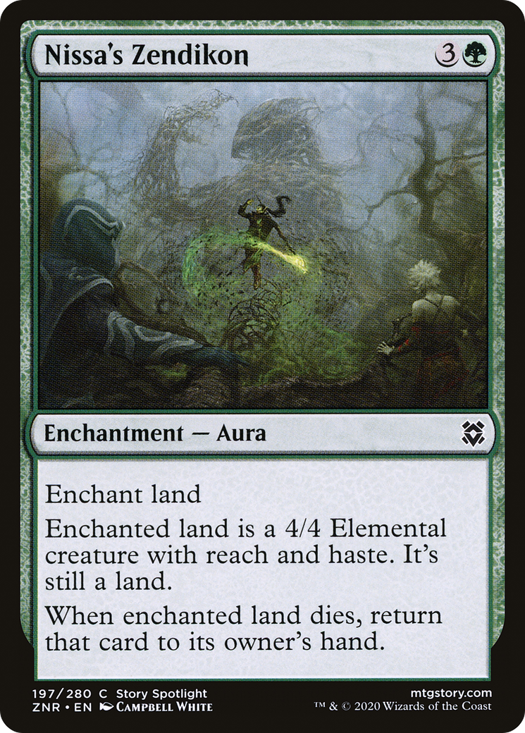 Nissa's Zendikon [Zendikar Rising]-1