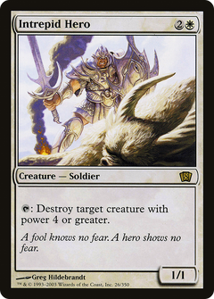 Intrepid Hero (8ED-026) - 8th Edition Foil-1