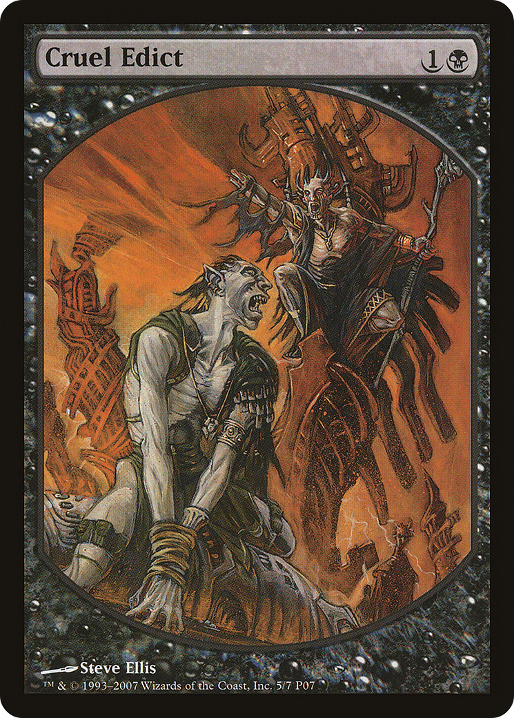 Cruel Edict [Magic Player Rewards 2007]-1