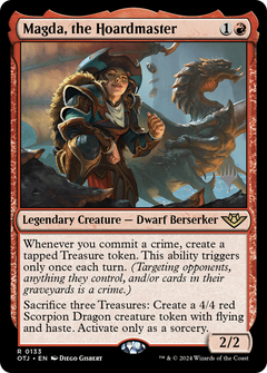 Magda, the Hoardmaster (Promo Pack) [Outlaws of Thunder Junction Promos]-1