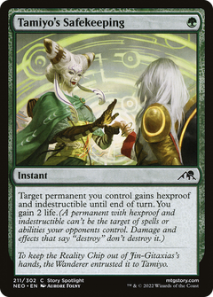 Tamiyo's Safekeeping [Kamigawa: Neon Dynasty]-1