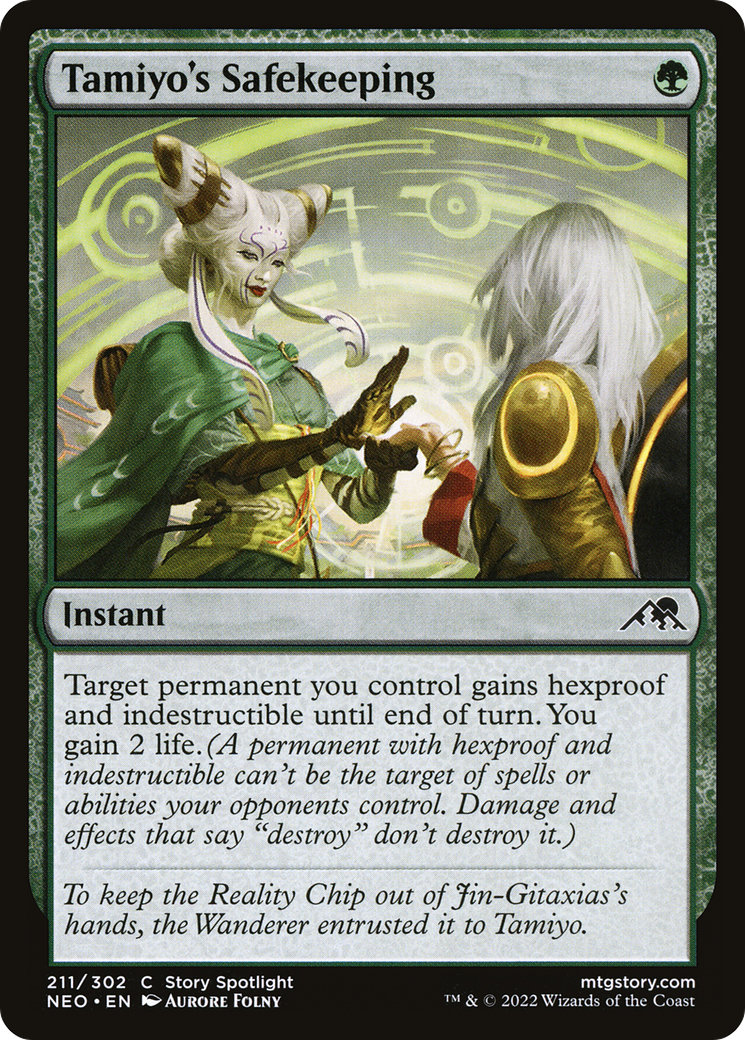 Tamiyo's Safekeeping [Kamigawa: Neon Dynasty]-1
