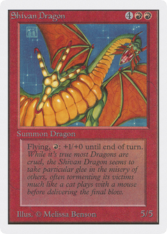 Shivan Dragon [Unlimited Edition]-1