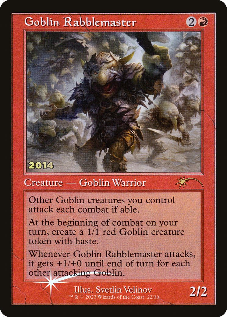 Goblin Rabblemaster [30th Anniversary Promos]-1