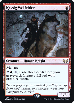 Kessig Wolfrider [Innistrad: Crimson Vow Prerelease Promos]-1