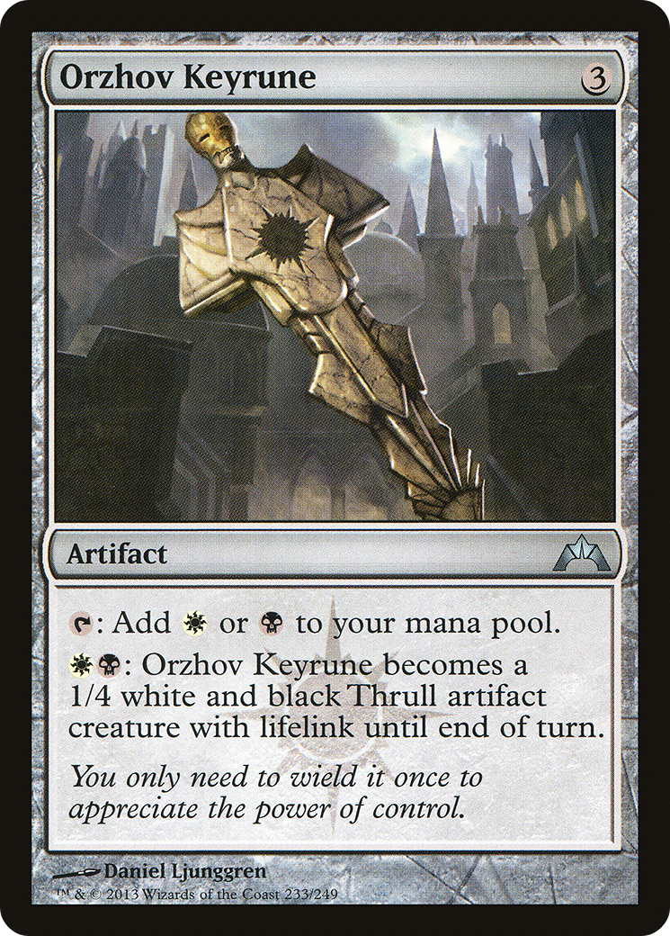 Orzhov Keyrune [Gatecrash]-1