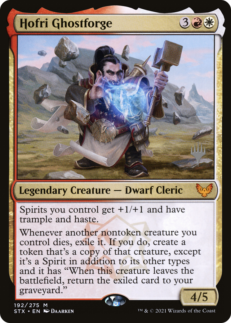 Hofri Ghostforge (Promo Pack) [Strixhaven: School of Mages Promos]-1