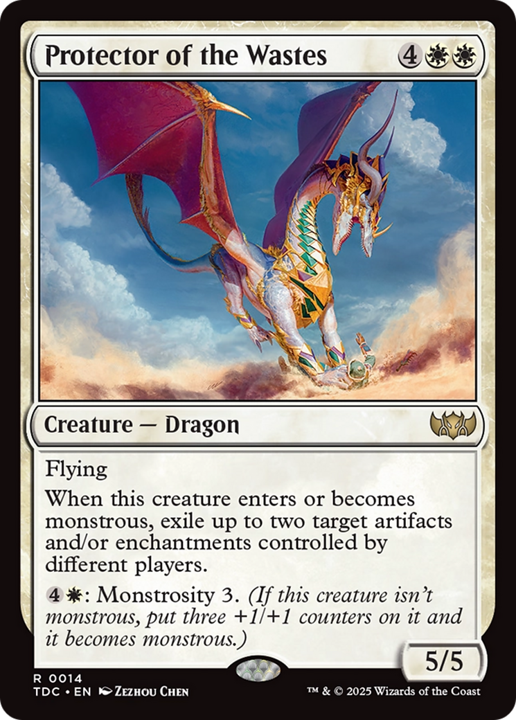 Protector of the Wastes [Tarkir: Dragonstorm Commander]-1