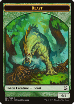 Beast Token [Duel Decks: Mind vs. Might Tokens]-1