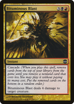 Bituminous Blast [Alara Reborn]-1