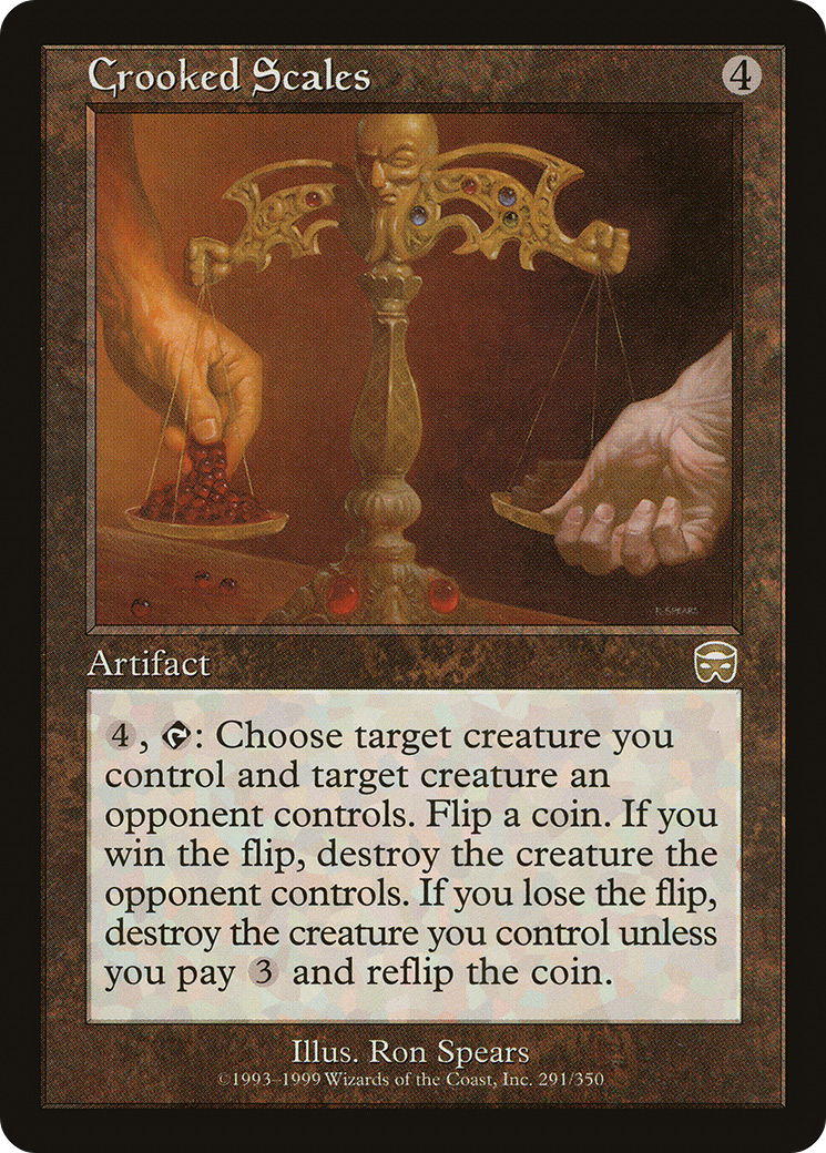 Crooked Scales [Mercadian Masques]-1