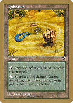Quicksand - 1998 Randy Buehler (VIS) (WCD-) - World Championship Decks 1998-1