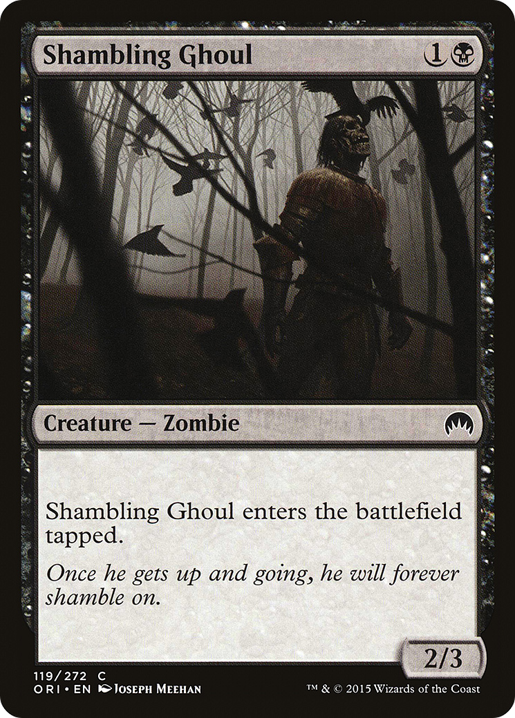 Shambling Ghoul [Magic Origins]-1