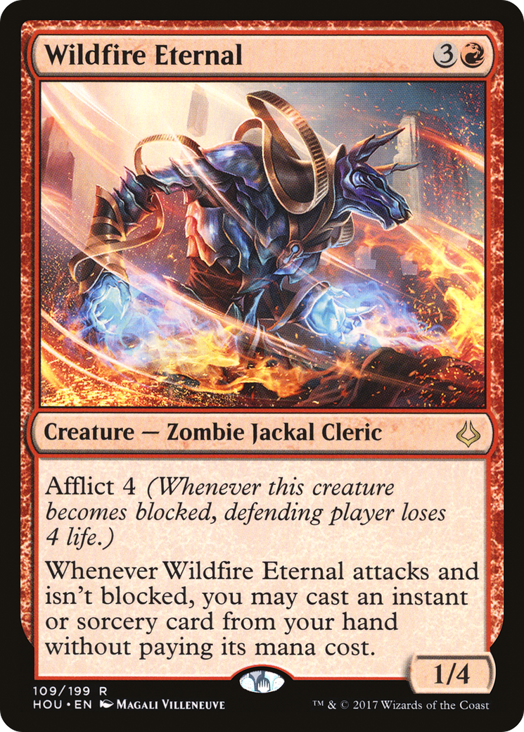 Wildfire Eternal (HOU-109) - Hour of Devastation Foil-1