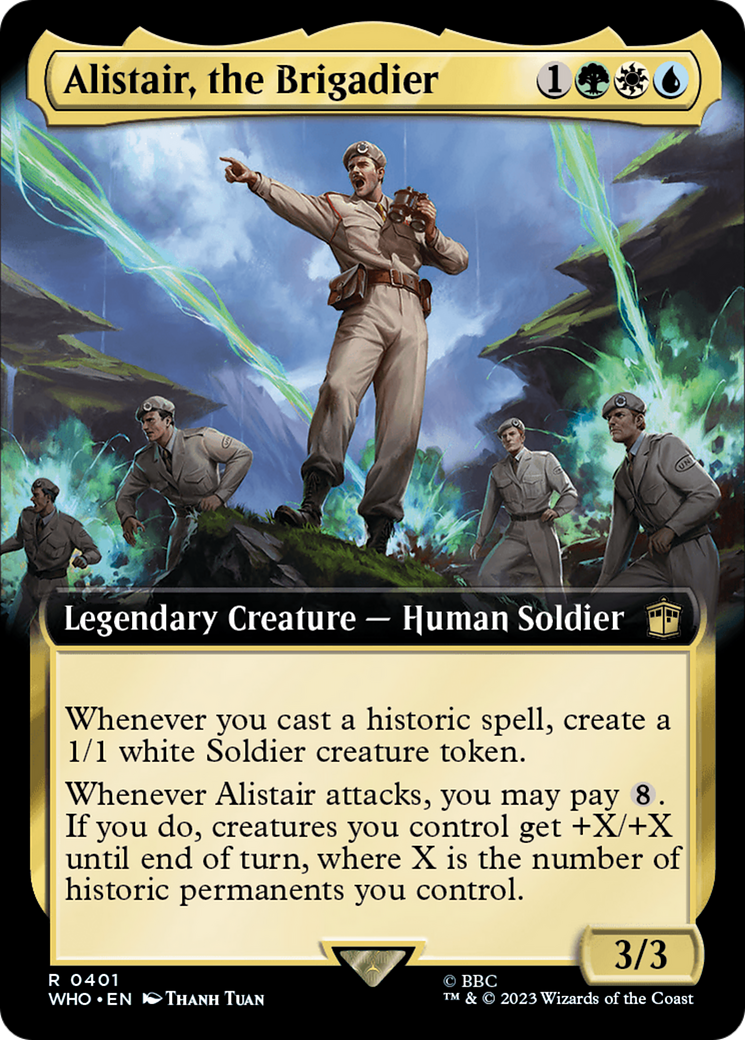 Alistair, the Brigadier (Extended Art) [Doctor Who]-1