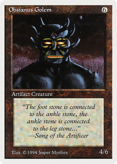 Obsianus Golem [Summer Magic / Edgar]-1
