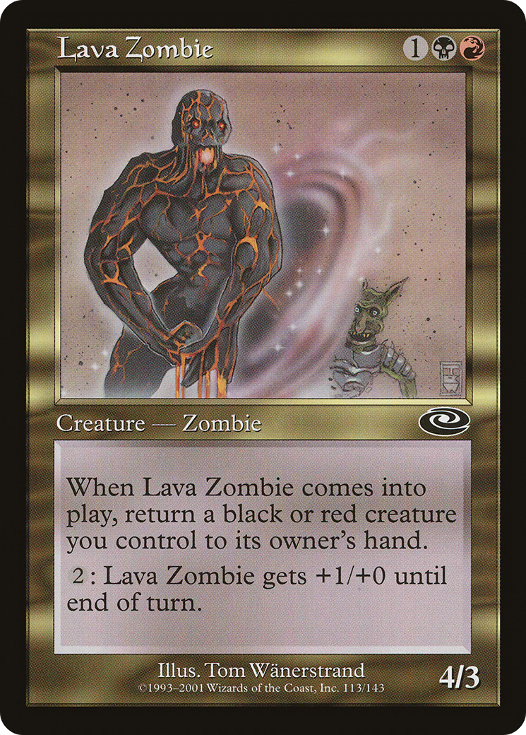 Lava Zombie [Planeshift]-1