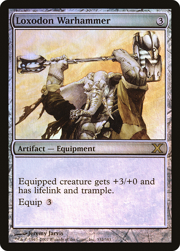 Loxodon Warhammer (10E-332★) - Tenth Edition Foil-1