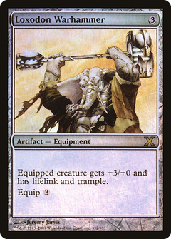 Loxodon Warhammer (10E-332★) - Tenth Edition Foil-1