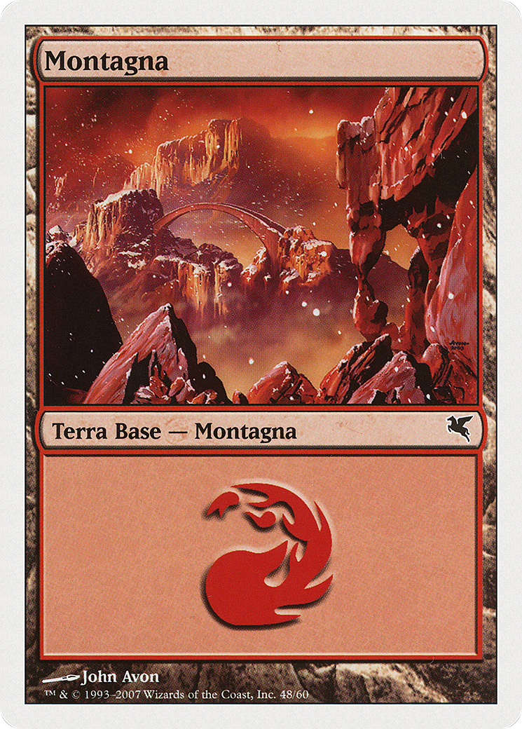 Mountain (Italian) - "Montagna" (K48) (PSAL-K48) - Salvat 2005-1