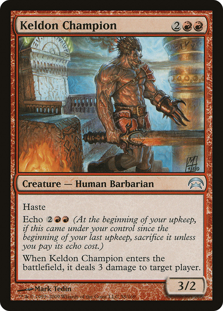 Keldon Champion [Planechase]-1