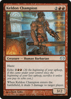 Keldon Champion [Planechase]-1