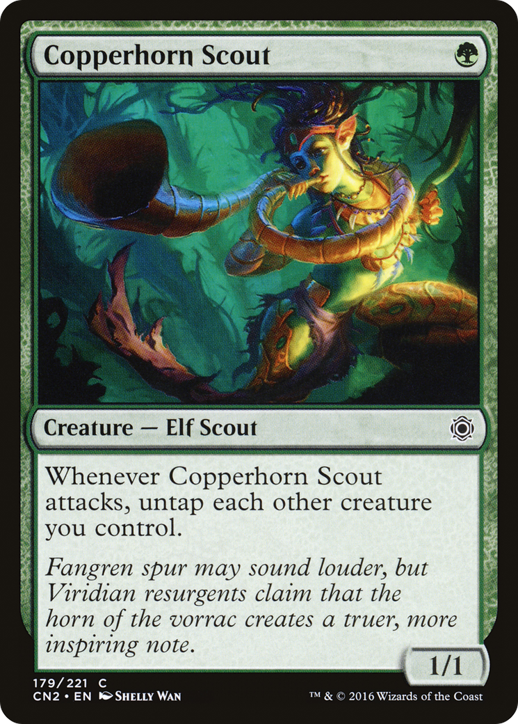 Copperhorn Scout [Conspiracy: Take the Crown]-1