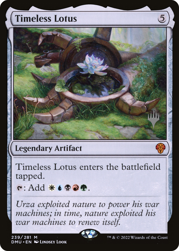 Timeless Lotus (Promo Pack) [Dominaria United Promos]-1