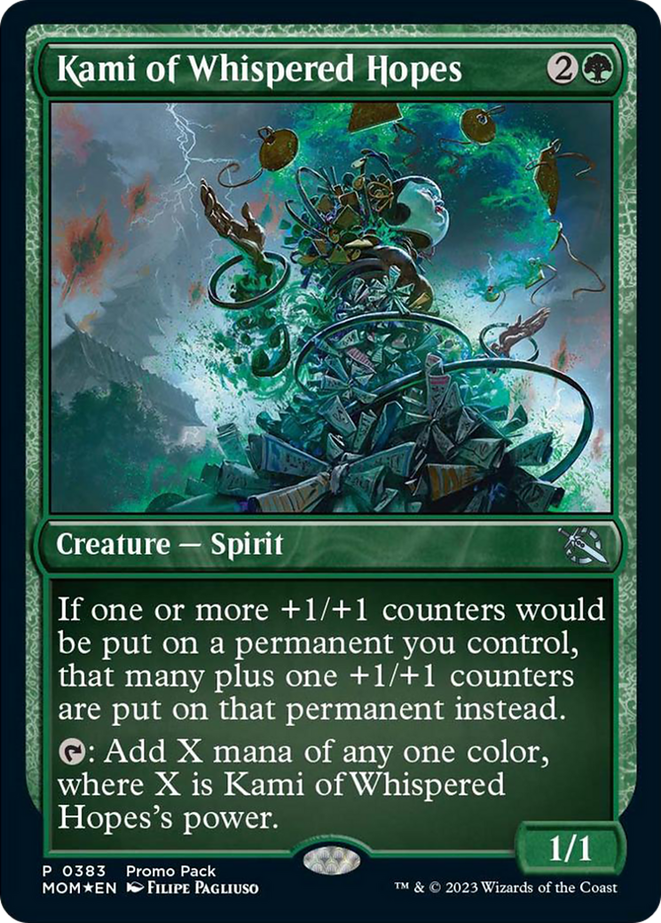 Kami of Whispered Hopes (Promo Pack) [March of the Machine Promos]-1