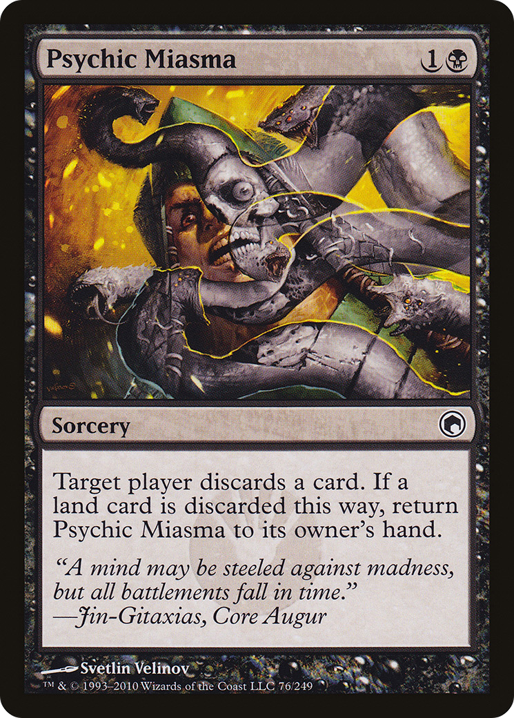 Psychic Miasma [Scars of Mirrodin]-1