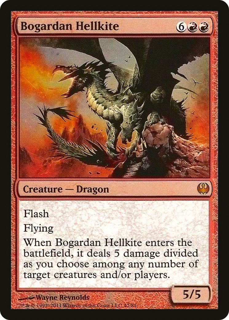 Bogardan Hellkite [Duel Decks: Knights vs. Dragons]-1