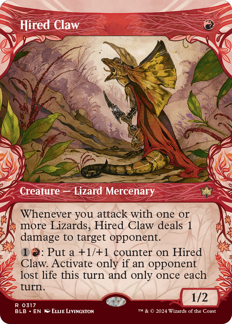 Hired Claw (Showcase) [Bloomburrow]-1