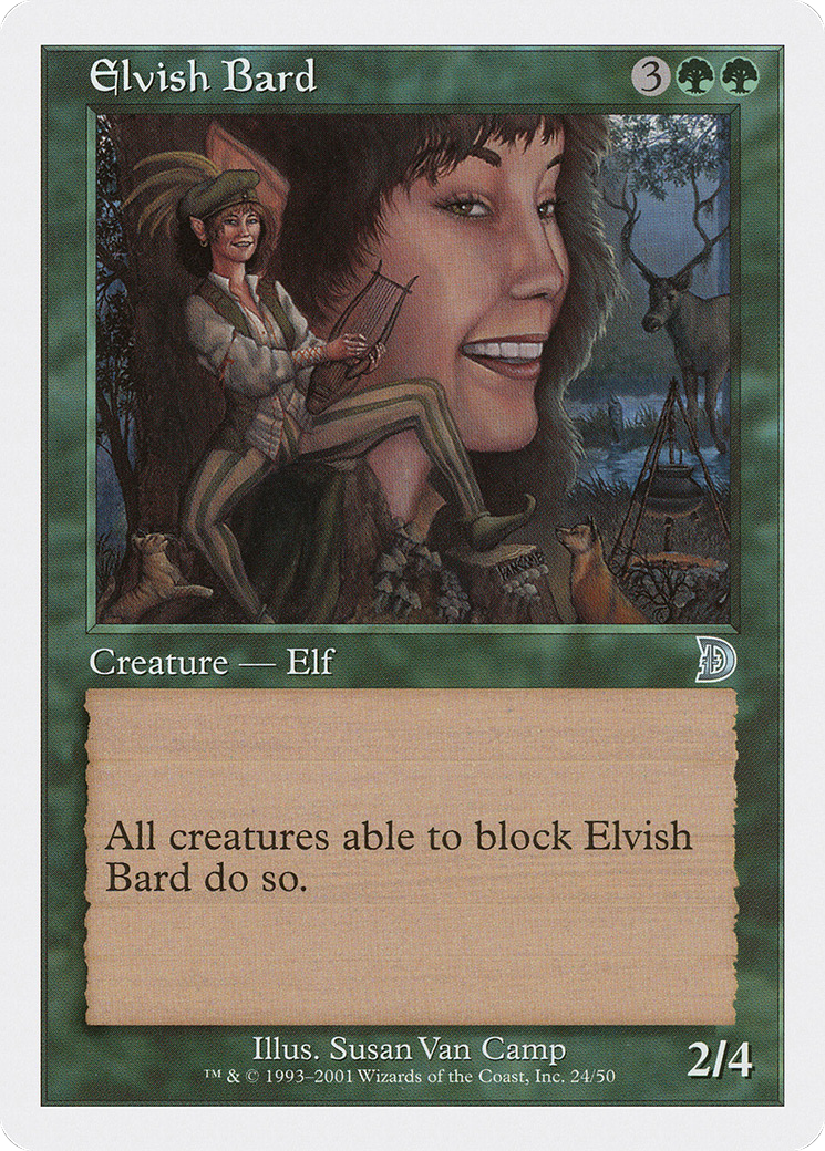 Elvish Bard [Deckmasters]-1
