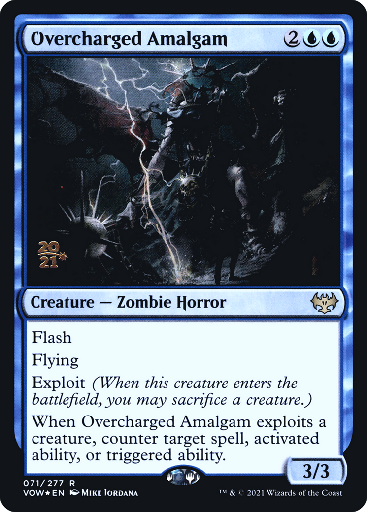 Overcharged Amalgam [Innistrad: Crimson Vow Prerelease Promos]-1