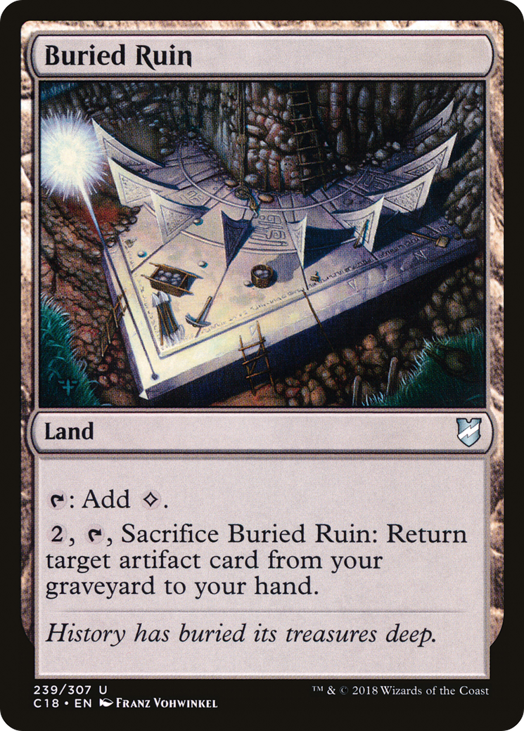 Buried Ruin [Commander 2018]-1