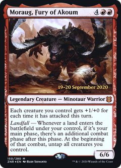 Moraug, Fury of Akoum [Zendikar Rising Prerelease Promos]-1