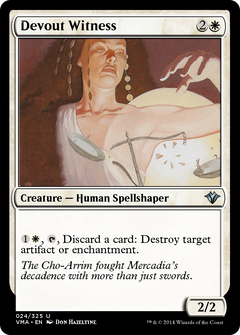Devout Witness (VMA-024) - Vintage Masters Foil-1