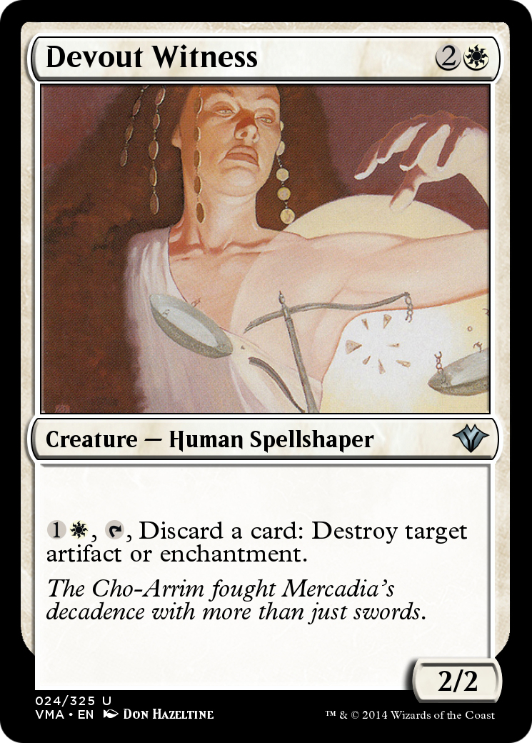 Devout Witness (VMA-024) - Vintage Masters-1