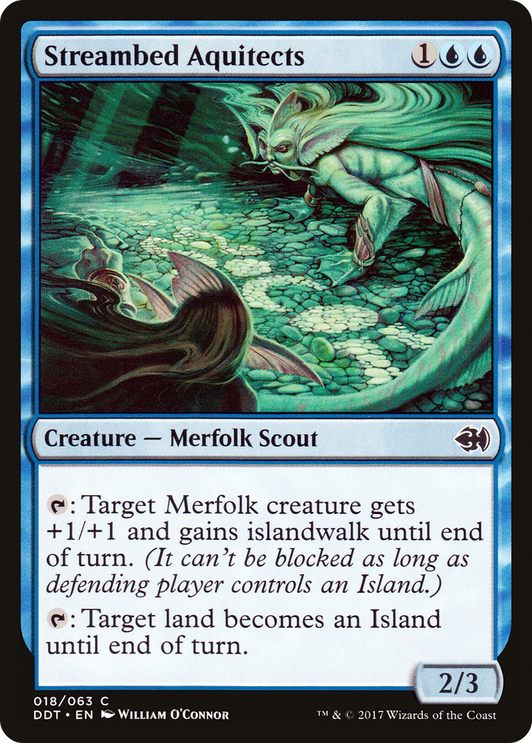 Streambed Aquitects [Duel Decks: Merfolk vs. Goblins]-1
