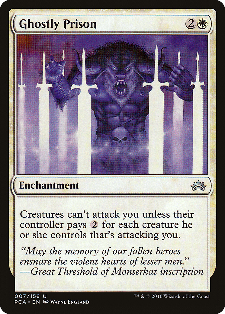 Ghostly Prison [Planechase Anthology]-1