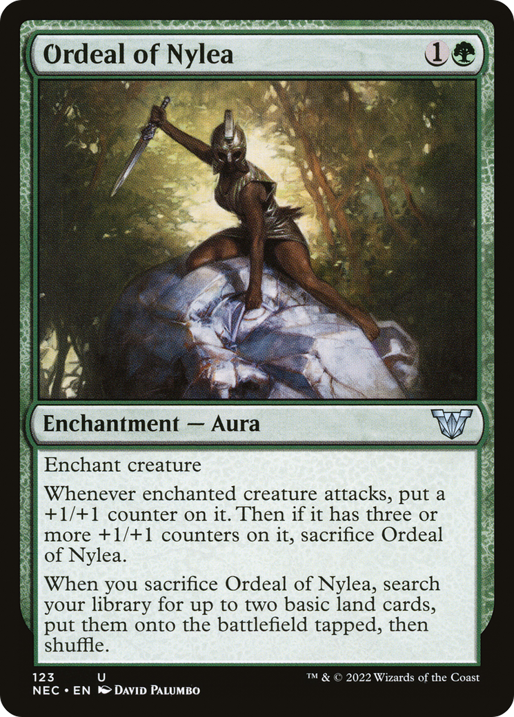 Ordeal of Nylea [Kamigawa: Neon Dynasty Commander]-1