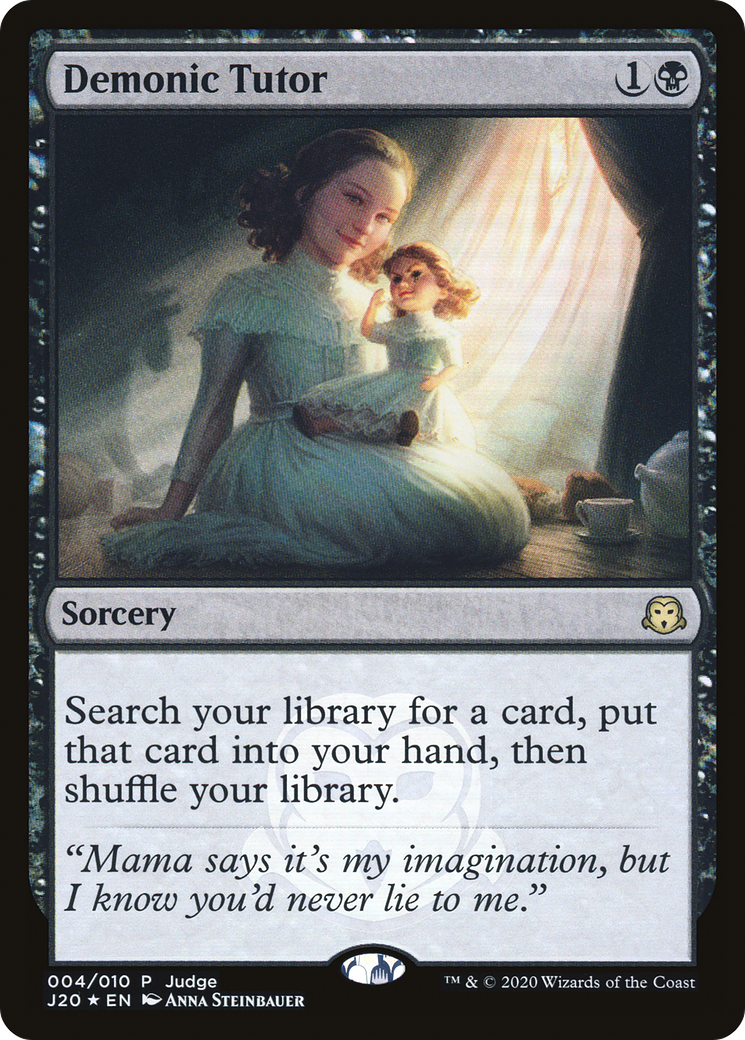 Demonic Tutor [Judge Gift Cards 2020]-1