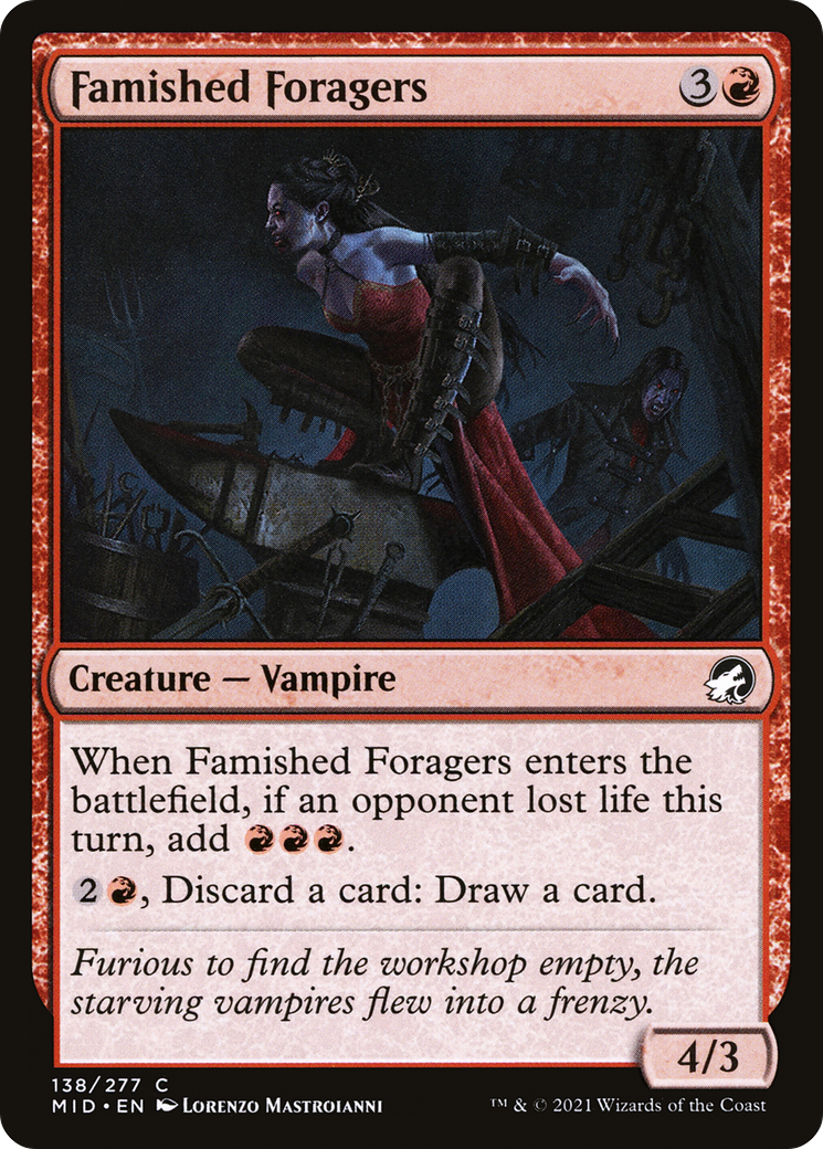 Famished Foragers [Innistrad: Midnight Hunt]-1